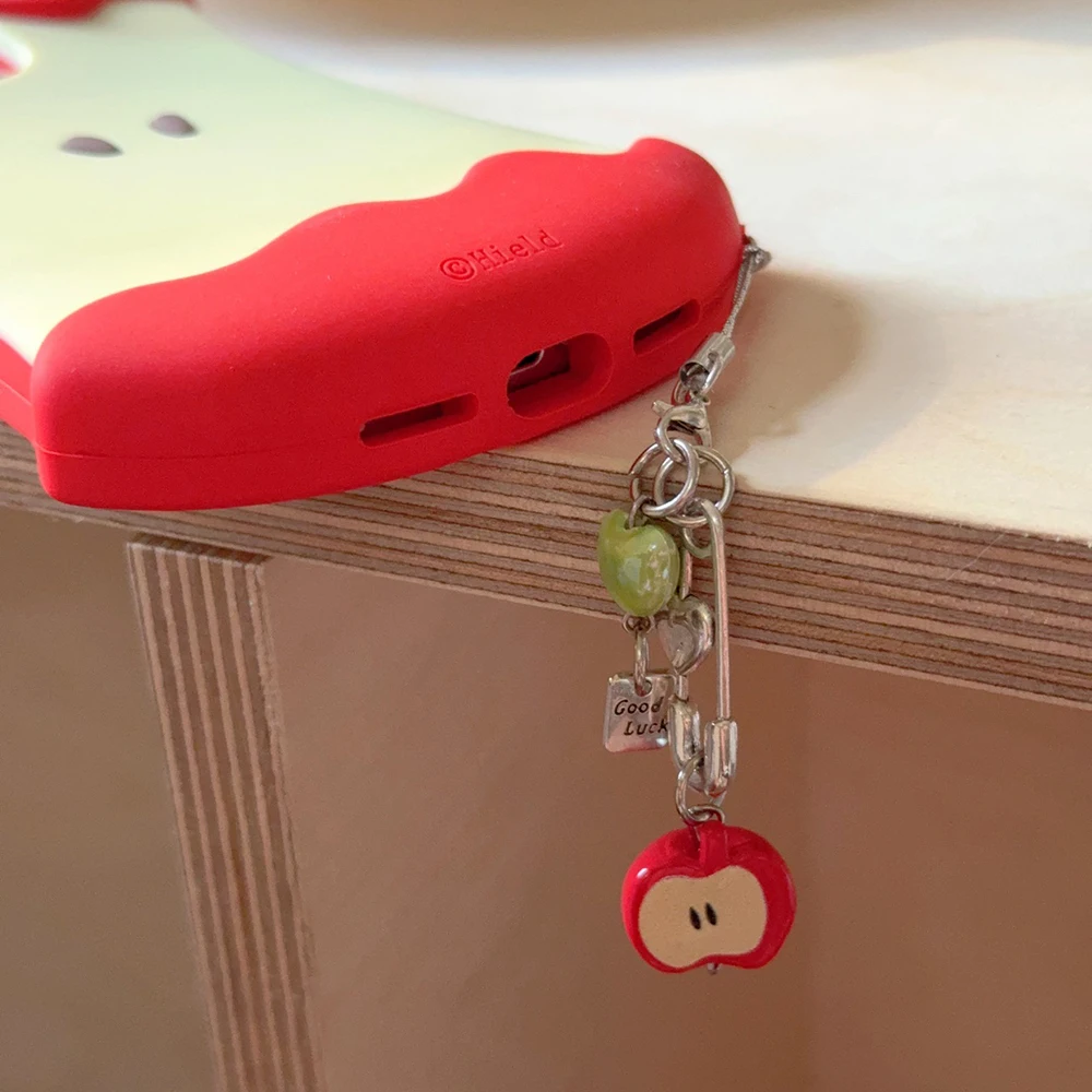 مضحك الأحمر أبل كور لطيف سيليكون جراب هاتف آيفون 12 13 14 15 16 برو ماكس 14pro 15pro 13pro للصدمات لينة جميلة غطاء #6