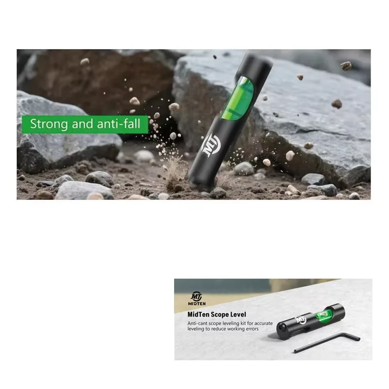 

Scope Level Precision Bubble Level for Scope Aluminum Metal Scope Leveling Kit Level Bubbles