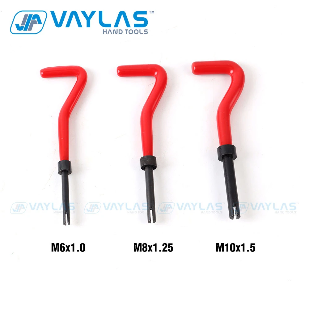88ชิ้นซ่อมเกลียว Recoil ชุดเจาะรถโรงรถเครื่องมือ M6 X 1.0/M8X1.25/m10X1.5