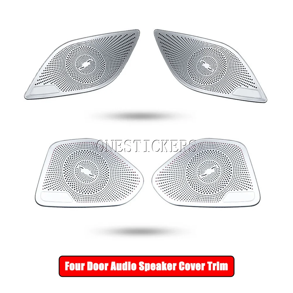 For Mercedes Benz CLS Class C257 CLS260 300 350 450 AMG GT50 2018-2023 Car Accessories Front Rear Door Audio Speaker Cover Trim