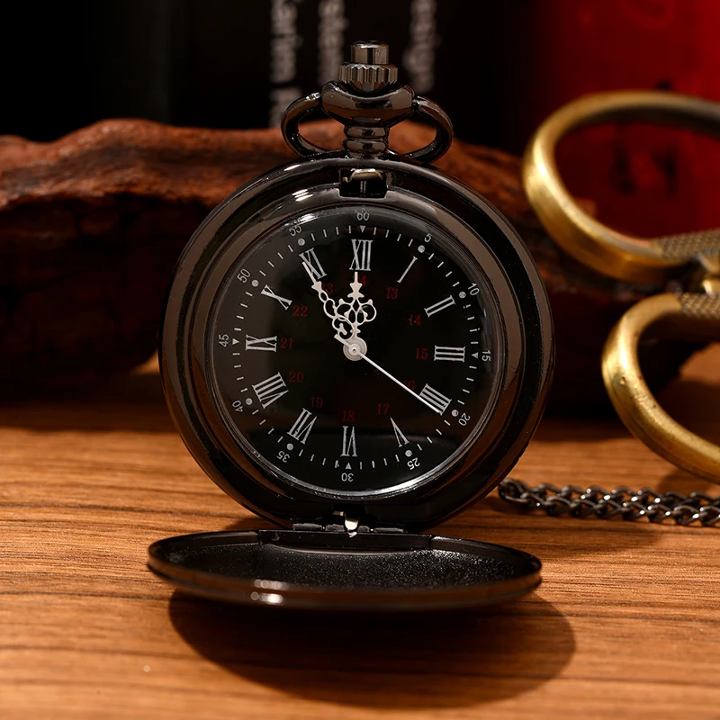 男性用パパクォーツ懐中時計,フォブチェーン,ヴィンテージペンダント,バースデーギフト,デザイン