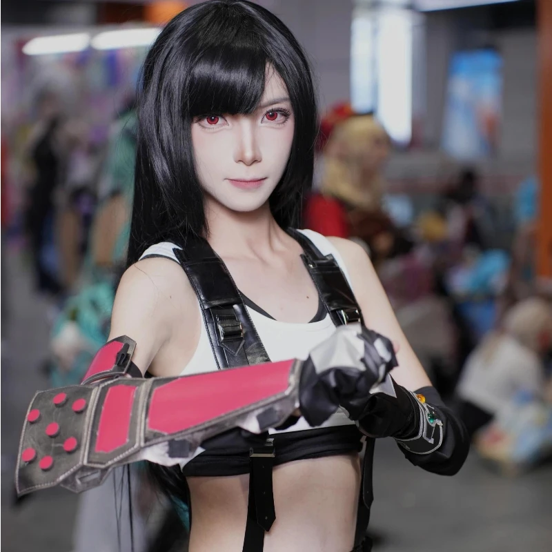 

Final Tifa Lockhart Cosplay Outfit New Arrivals Available In Stock Versatile All Collectible Accessories Anime Festival Gift