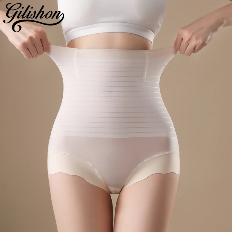 Pantalones cortos adelgazantes para mujer, moldeador de cuerpo de cintura alta, bragas moldeadoras de vientre plano, ropa interior moldeadora de cadera, ropa moldeadora de Control de barriga