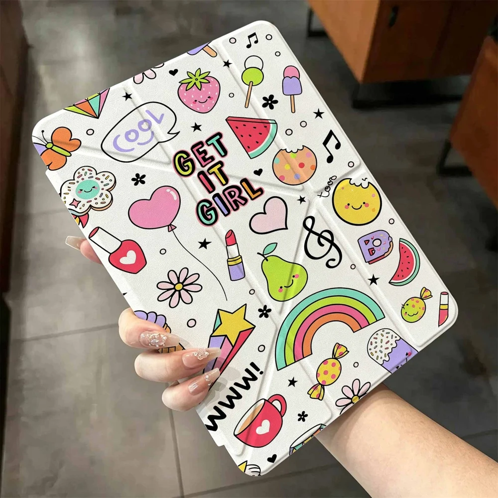 Trending Girl Power For IPad Mini Air Pro 13 12.9 11 10.9 10.5 10.2 9.7 8.3 7.9 inch 5 6 7 8 th Pen Slot Tablet Case