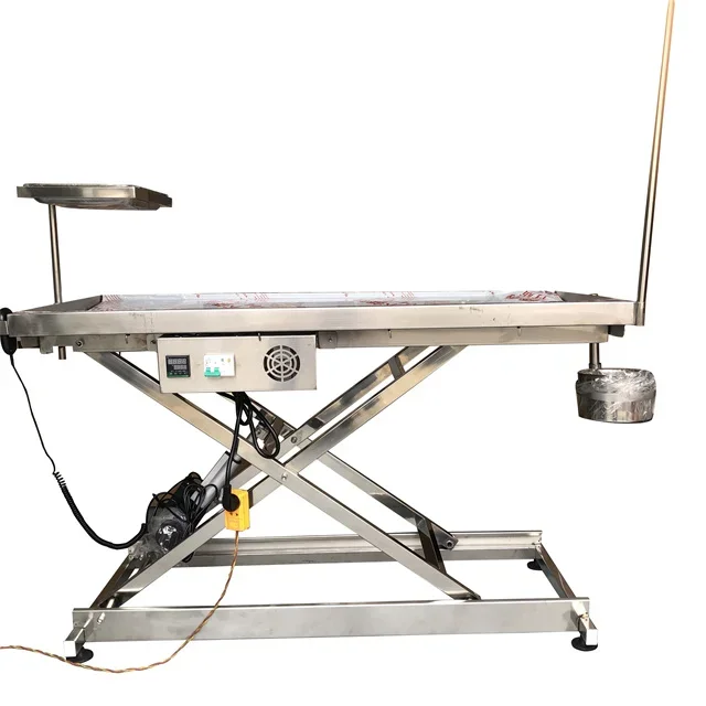 Pets Clinic Surgical Room Table Electric Lifting And Thermostat Pet Operating Table