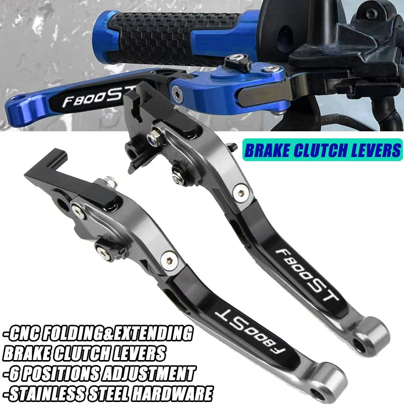 

Fits for BMW F800ST BMW F800 ST 2006 - 2015 Motorcycle Folding Adjustable Extendable Brake And Clutch Levers Kits
