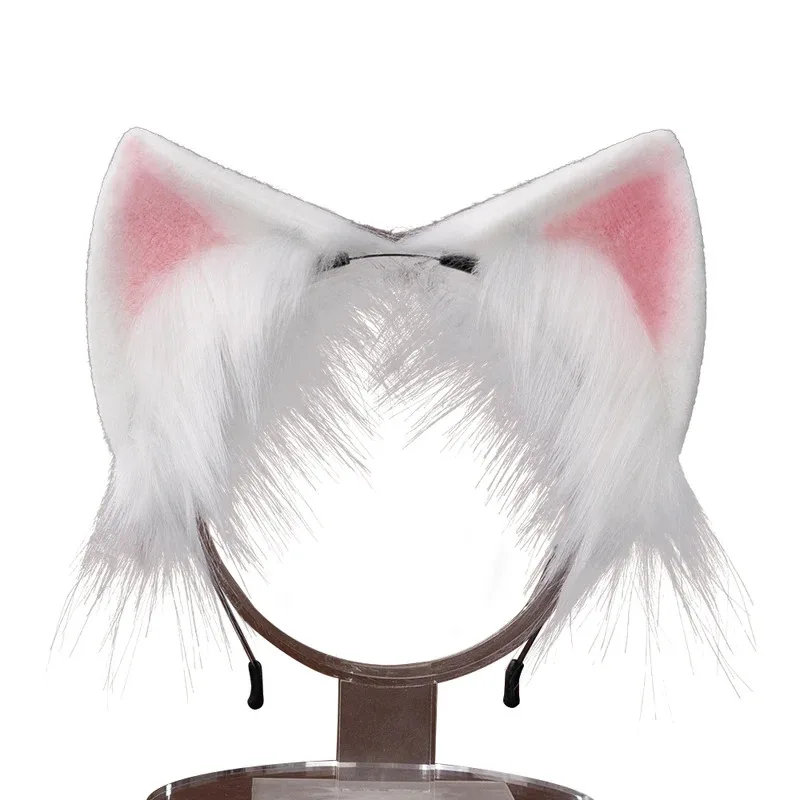 Qq28LQIN АКЦИЯ Chocola/Валиль повязка для волос игра Nekopara DokiDoki кошачьи уши аксессуары для косплея Лолита милый Крис