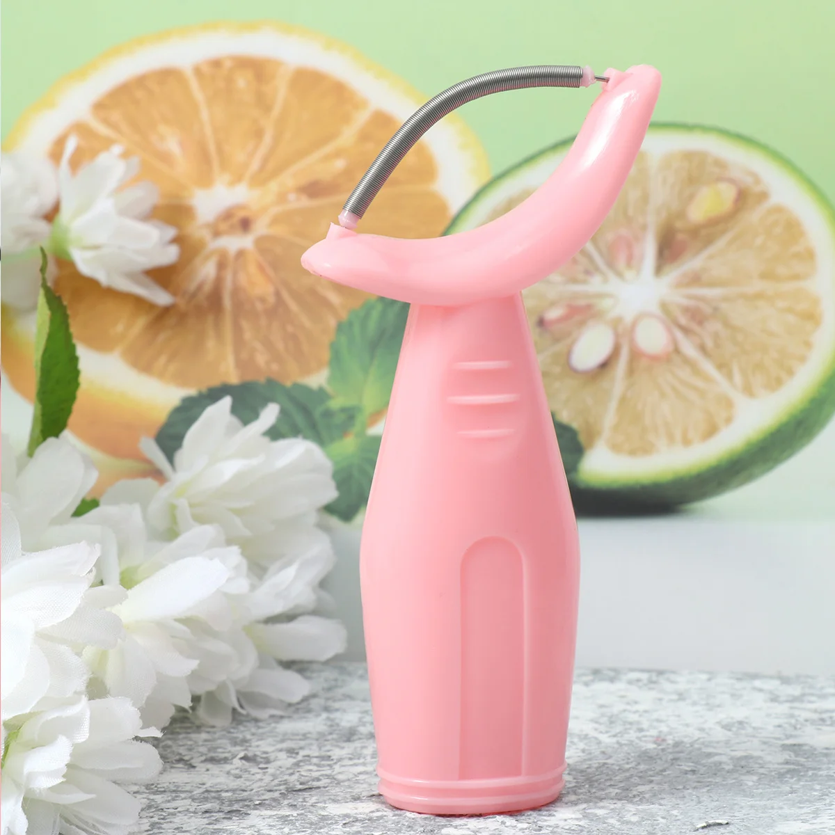 مزيل شعر الوجه الربيع الصلب آلة إزالة الشعر للوجه للجبهة الخدين الذقن الجلد الحساسة خيوط أداة الحلاقة الجمال