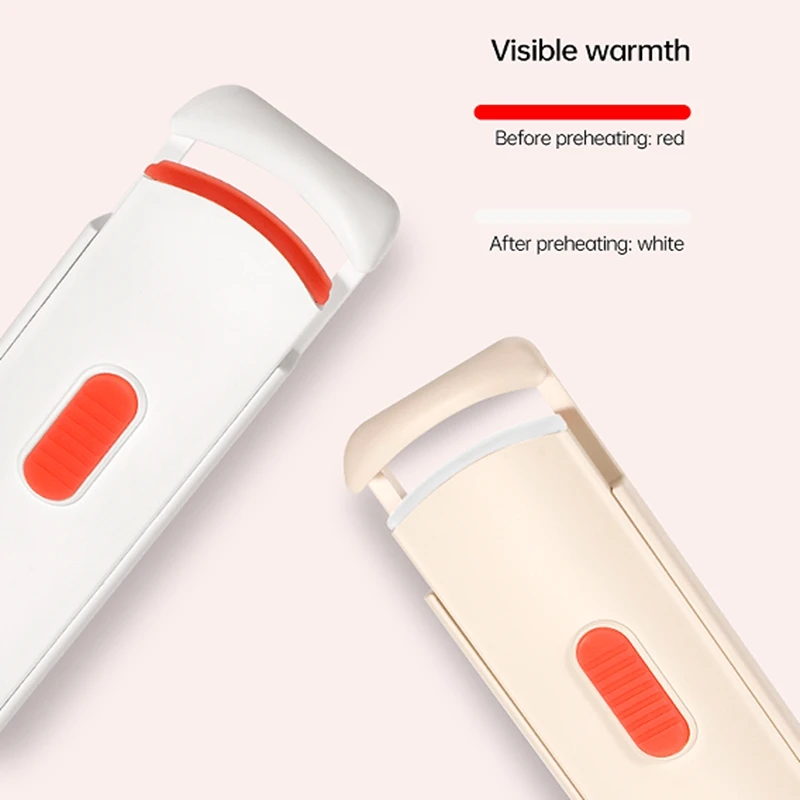 Electric Eyelash Curler USB Charging Portable Eyelash Curler Beginner\'s Eyelash Shaping and Lasting Curling Thermal Eyelash Clip
