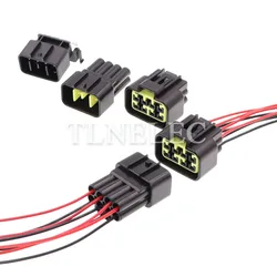 8 Pin Way Automobile Wire Harness Connector With Wires Auto Sealed Sockets FW-C-8F-B FW-C-8M-B
