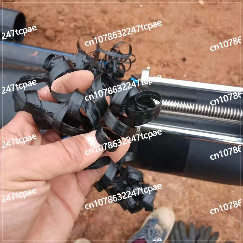 Роторный скребок для труб PE 63-400 мм, скребок для труб PS400