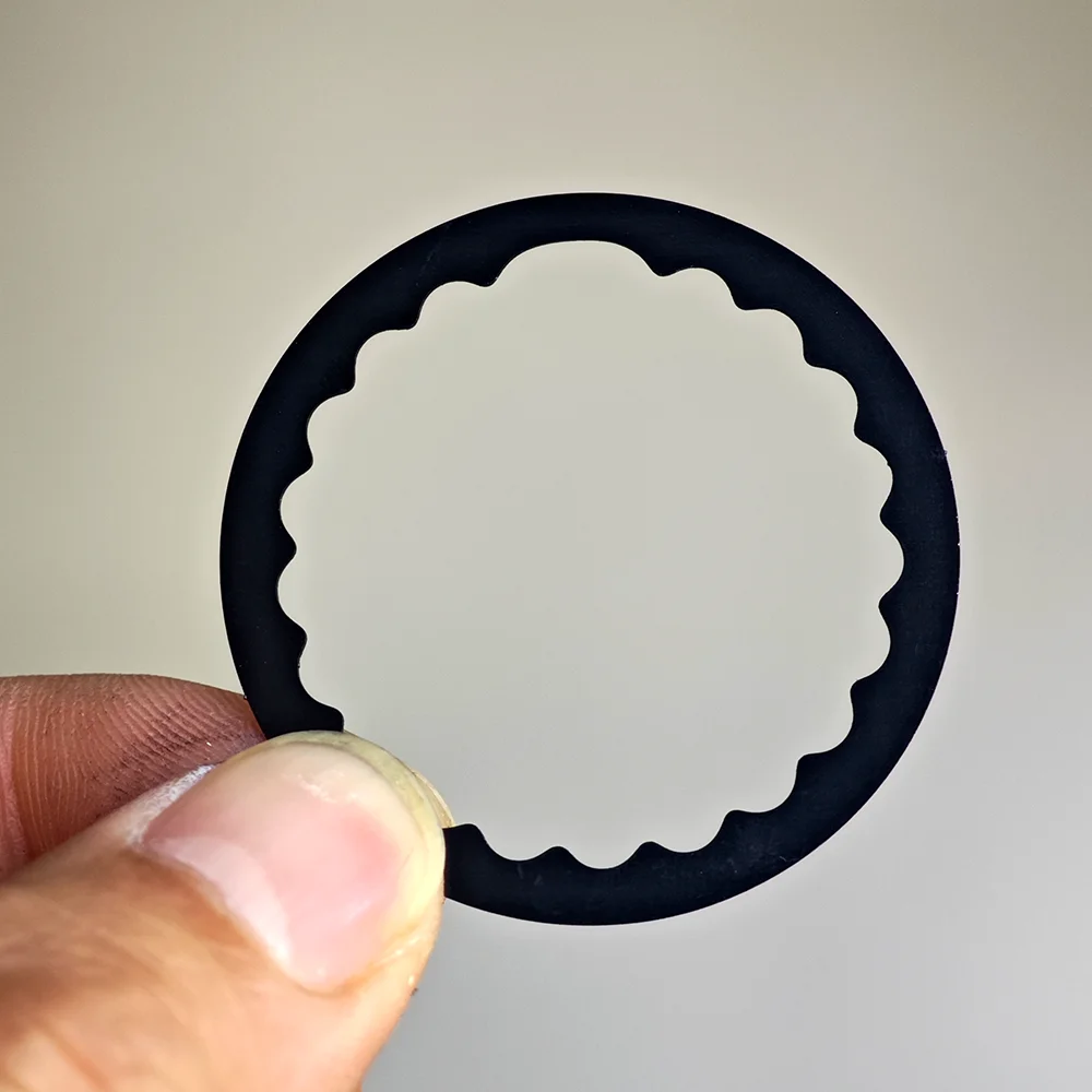Aluminiumlegierung 7075-T6 Kurbelscheibe Dicke 0,5 mm für SHIMANO Direct Mount Kurbel Einstellen Kettenblatt Offset Fahrradteile – Detail 7