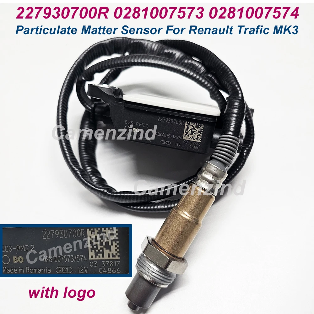 

227930700R 0281007573 0281007574 Высококачественный новый датчик твердых частиц PM 12 В для Renault Trafic MK3, сделано в Германии