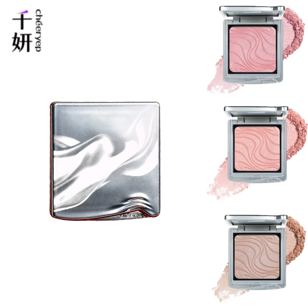 بودرة أحمر خدود مضغوطة من Cheeryep أحمر خدود للوجه مصبوغ للغاية وتدوم طويلاً، مكياج نباتي وخالي من القسوة، أحمر خدود كوري Maquiagem #1