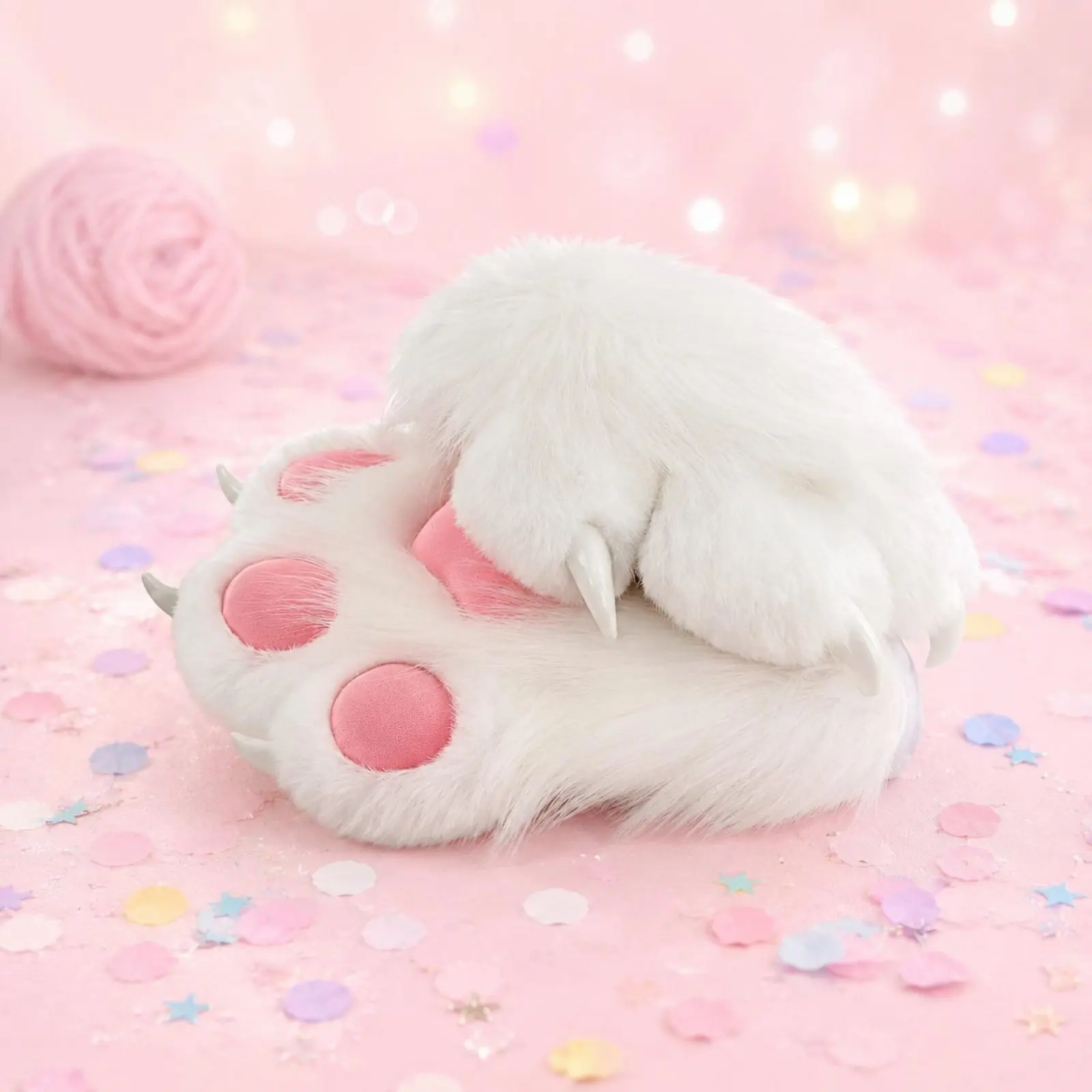 

Kitten Paw Gloves Performance Prop Kitten Claw Hand Gloves Creature Costume Accessory Soft Cushioned Mittens Cosplay