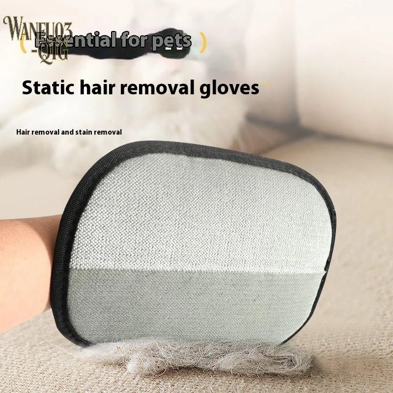 Limpiador de pelo para gatos, guantes para mascotas, removedor de pelo para el hogar, cepillo para quitar el pelo de perros y gatos, dispositivo adhesivo para el pelo, raspador de pelo para el hogar