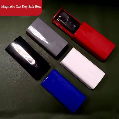Color Magnetic Keys Safe Box Car Key Holder Hide Under Car Storage Secret Stash Safe Box For Home Office Car Truck Caravan Camp