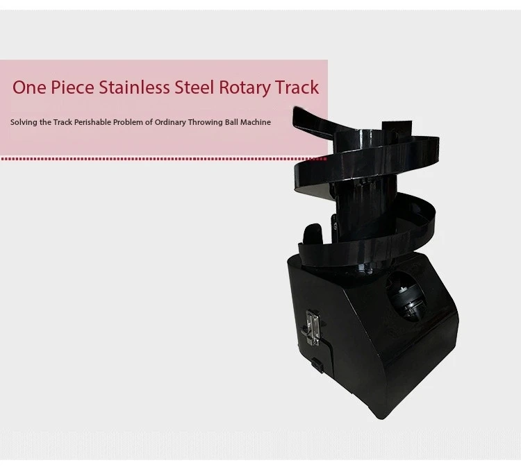 ミニステンレス製スポーツトレーニング機器 テニスボール投げ出し機 サービングテニスボールマシン