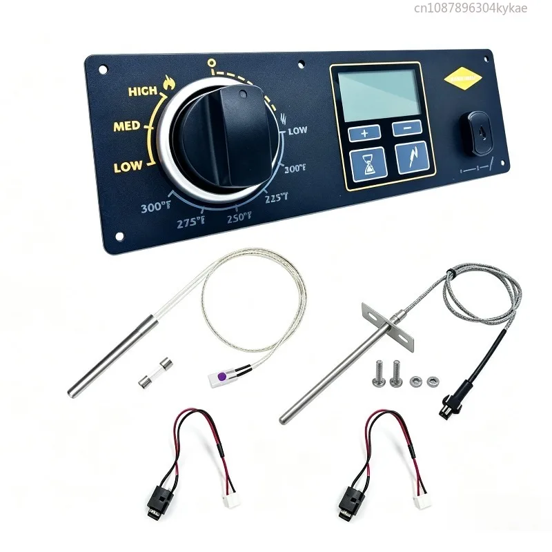 Replacement Gen 1 Pellet Smoker Temperature Control Panel Thermostat Fit Rider 600 900 Deluxe Grill Accessories Kit