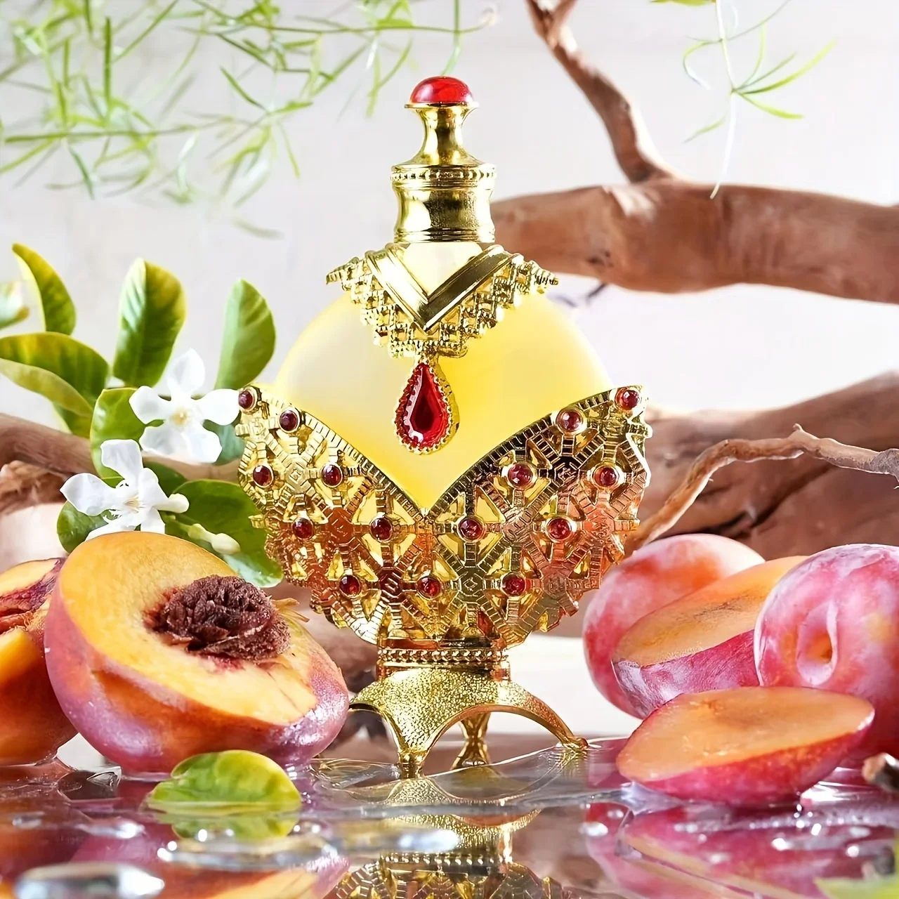 زيت عطر عربي مركّز، عطر خفيف طبيعي، عطر طازج دافئ يدوم طويلاً، 35 مل