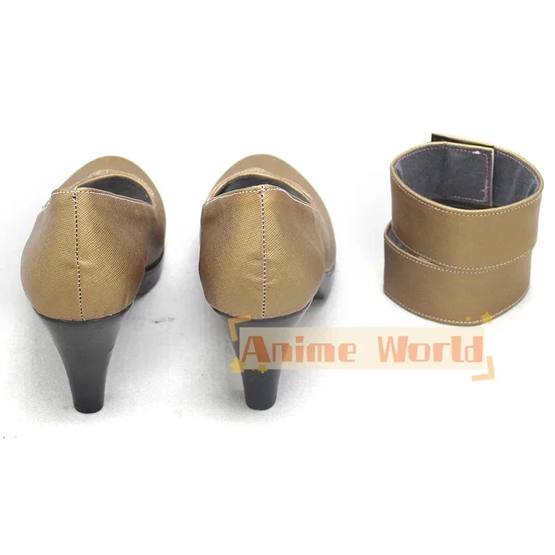 Mori calliope cosplay sapatos youtuber vtuber cosplay botas halloween carnaval prop sapatos de couro do plutônio feito sob encomenda