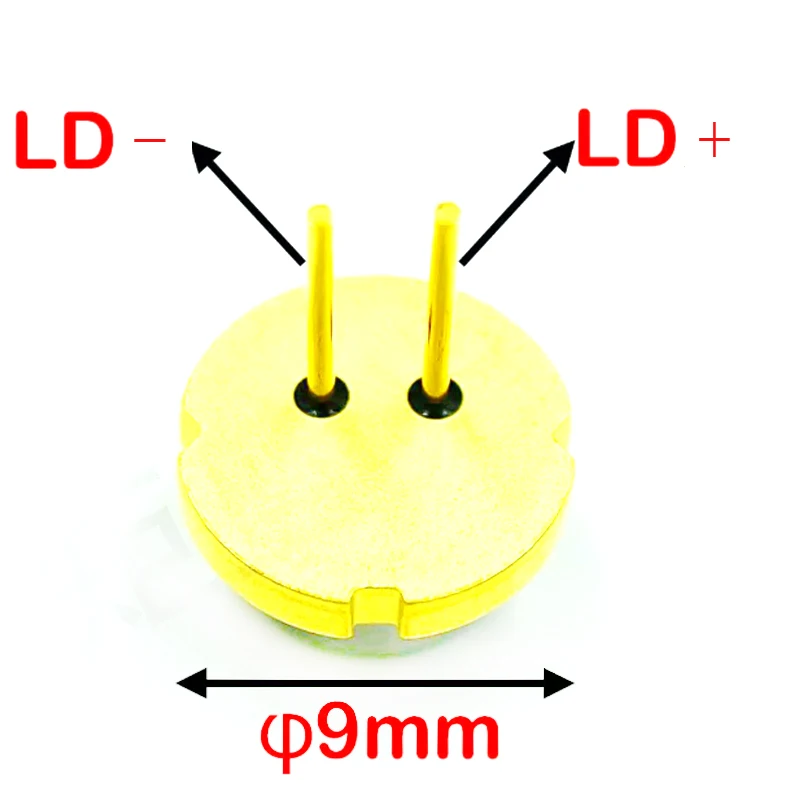1pc 447nm 450nm 5W Blue 9mm TO-5 5000mW PLPT9 450LB_E Laser Diode