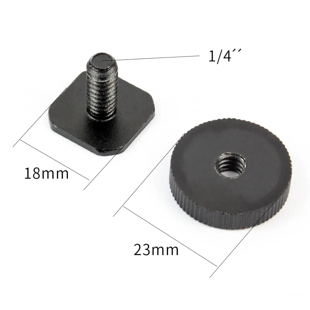 3/8 1/4 5/8 Single Dual Nut Stativplatte zum Blinken Kalter Blitzschuh-Schraubenadapter für GoPro 13 Insta360 X4 Light Stativ-Mikrofonhalter – Detail 26
