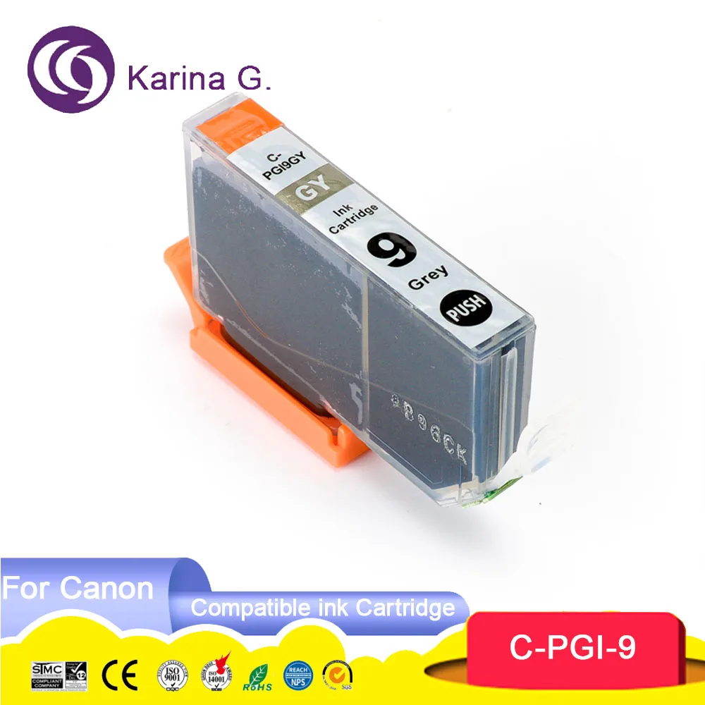 PGI-9 PGI9 For Canon PGI-9 With Chip Compatible Ink Cartridge For Canon MX7600/iX7000/IX7000 RFB MX7600/Pro9500