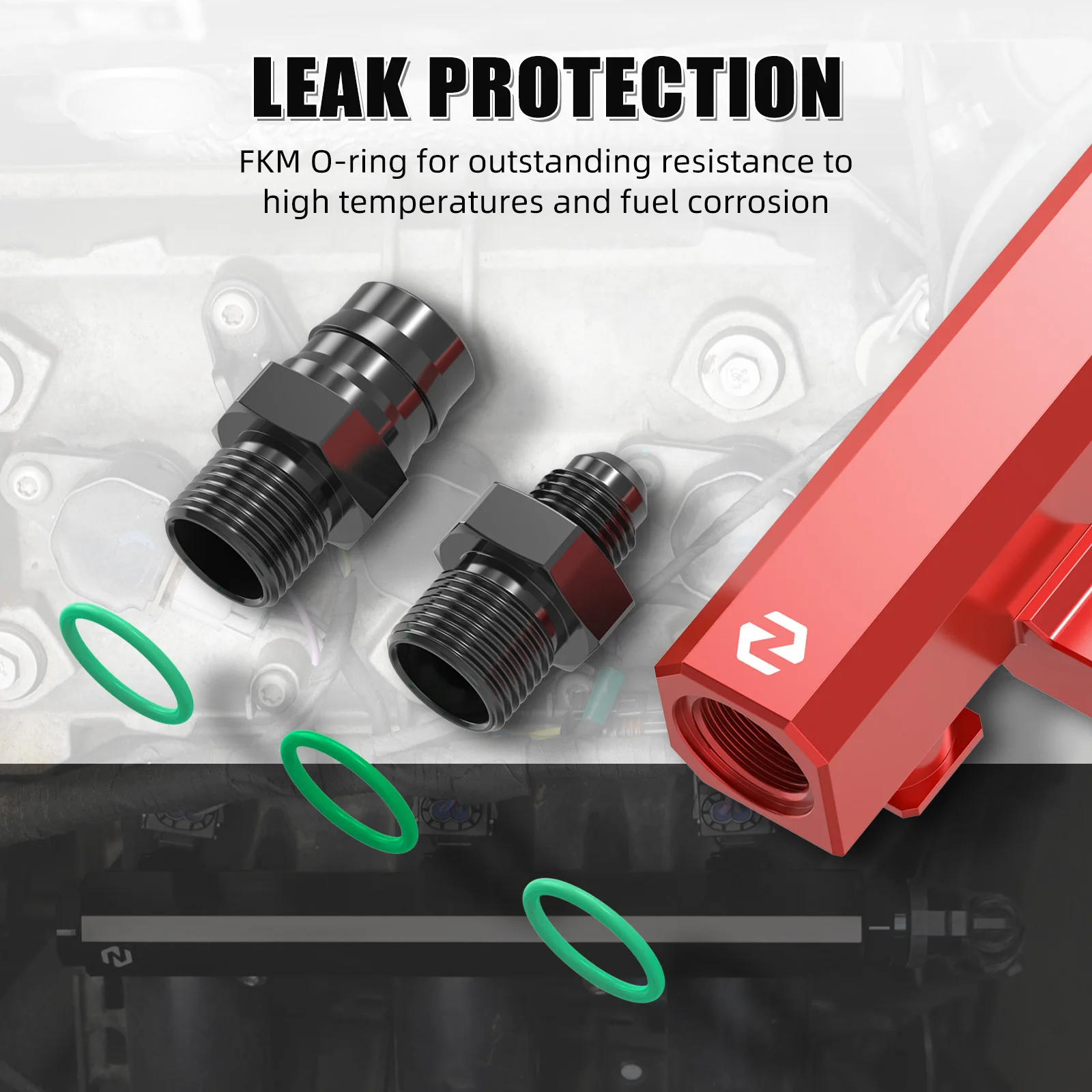 Rel Bahan Bakar Aluminium NICECNC Untuk Can Am Maverick X3 4x4 XMR Turbo DPS 2018 2021 XDS XRS XRC 900 HO Max R RR Aksesoris UTV