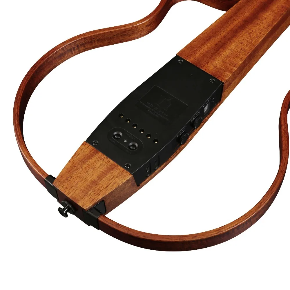 Unieke kenmerken Slimme stille 6-snarige gitaar Mahoniehouten body Elektrische gitaar met matte afwerking voor muziekliefhebbers