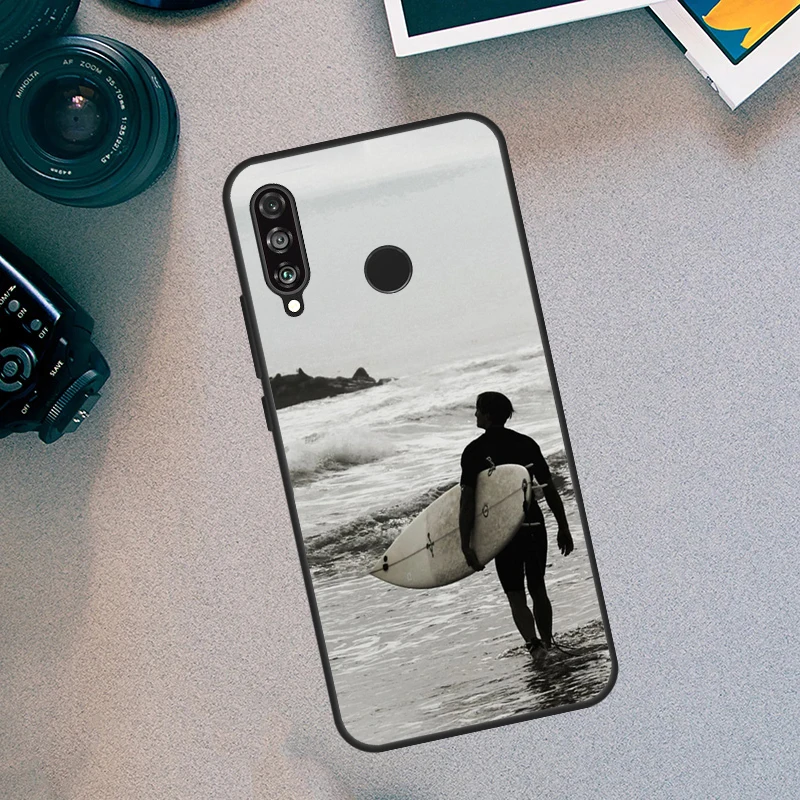 Surfer Surf Hang Loose Shaka Case For Huawei Nova 5T 9 10 SE 11 3i 8i 11i Y91 Y60 Y70 Y61 Y90 P20 P40 Lite P30 Pro Cover