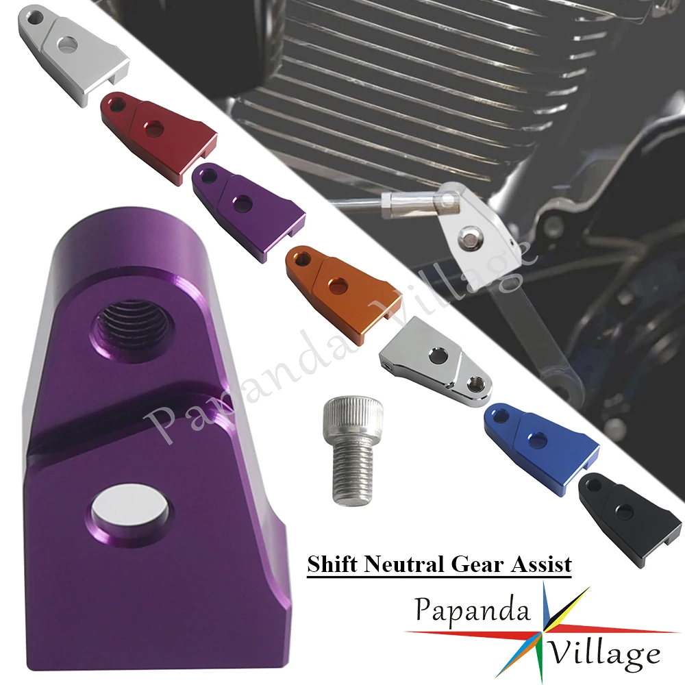 Multicolor Motorbike Aluminum Shift Neutral Gear Assist For Harley Touring Dyna Softail FLHR FLHT FLHX FLTR FXD FXDB FLSTF FLSTN