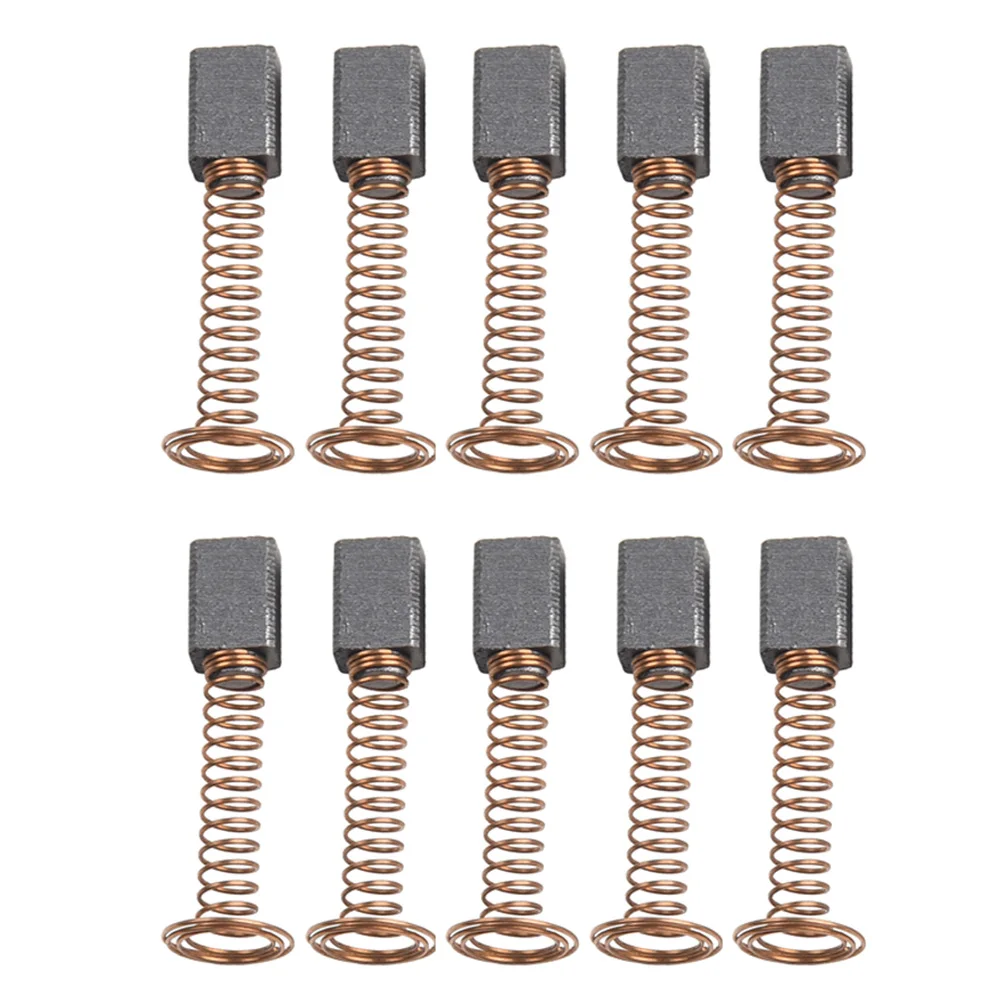 10pcs Carbon Brushes 4.8x6.8x8.6mm Electric Motor Carbon Brush Repairing Part For D4000 Rotary Power Tool Accessories