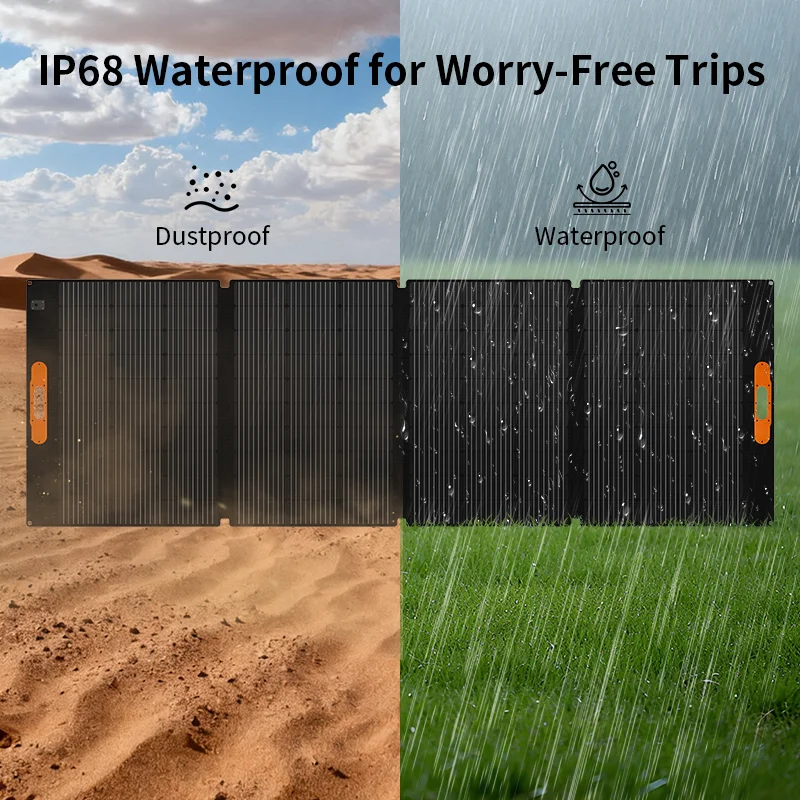 مجموعات الألواح الشمسية القابلة للطي 100 وات 200 وات 400 وات |   حل الطاقة الخاص بك خارج الشبكة للتخييم وحياة فان |   كفاءة عالية 80%
