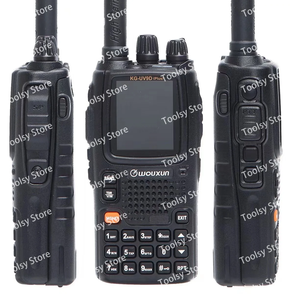 

Original KG-UV9D Plus vhf uhf Multi-functional Ham Radio Communciator DTMF 2 Way Raido 7 bands Walkie Talkie Station for