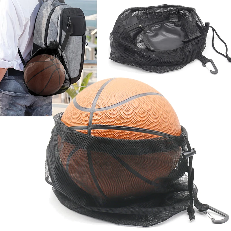 Adjustable Mesh Shoulder Bag Portable Football Storage Backpack Outdoor Basketball Volleyball Multifunctional Storage Ball Bags