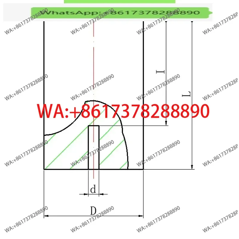 

Cast steel test block ZGZ GB/T7233-87