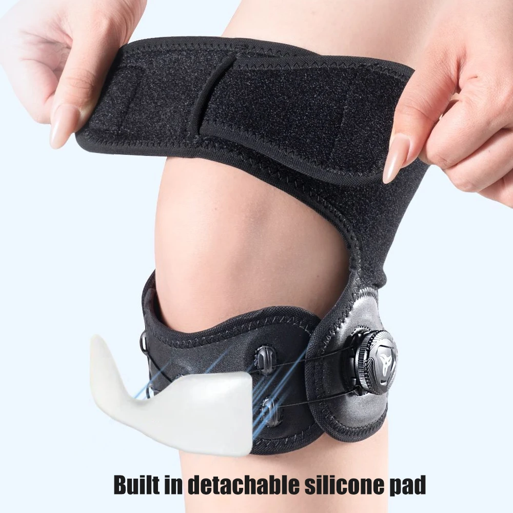 

1 шт., ручка для регулировки сухожилий надколенника, стабилизатор колена для джемперов, боли в коленях, бега и спортивной защиты