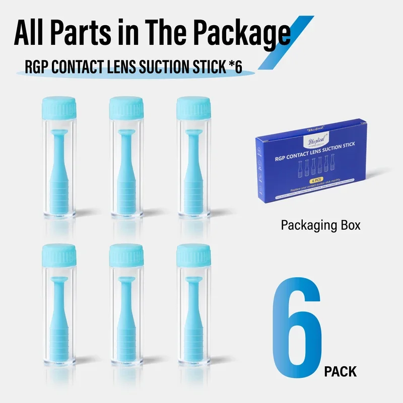 RGP Lightweight Silicone Contact Lenses Suction Remover Stick Eye Tweezers Tool Removal For Men Women Inserter Remover Tool