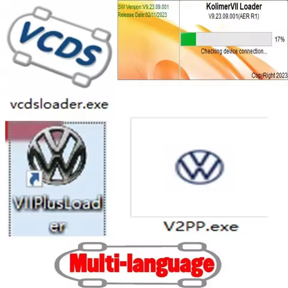 Nova ferramenta de diagnóstico Autocoms VCDS HEX-V2 |   VIN ilimitados |   Codificação VAG-COM |   Para VW Au.di Skoda S.eat |   Interface de hardware 2025
