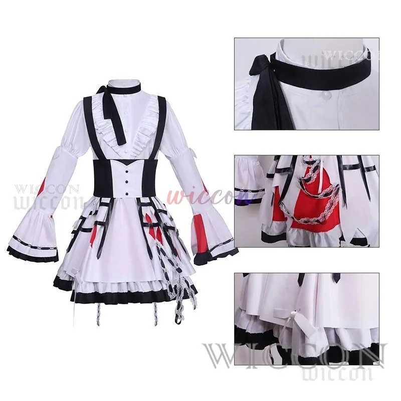 NewProject Sekai Akiyama Mizuki Cosplay Costume PJSK Mzk5Lovely Lolita Party Dress Uniform Halloween Outfit Suit for Woman2025