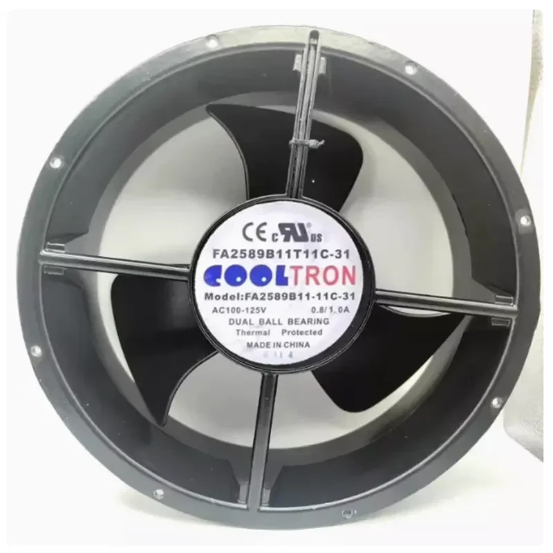 For FA2589B11T11C-31 AC100-125V 0.8/1 original genuine COOLTRON imported fan