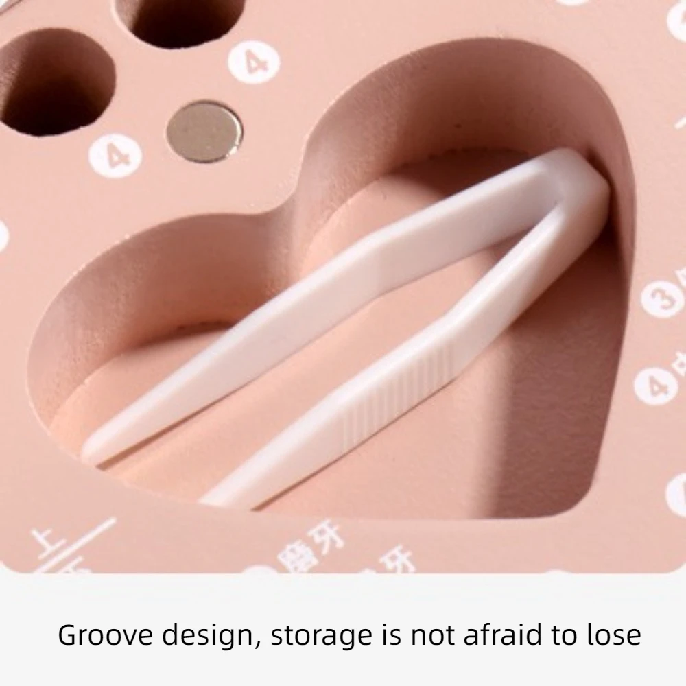 Lost Tooth Holder Cute Baby Tooth Box Zodiac Collection Breast Teeth Storage Case Wooden Cartoon Milk Teeth Organizer Children