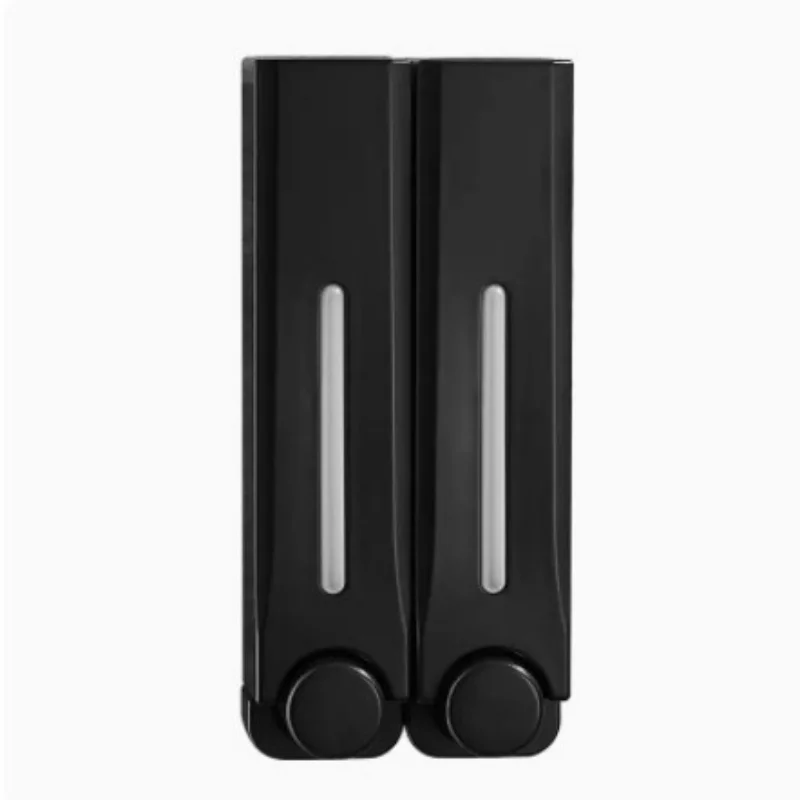Refillable Wall Mounted Soap Dispenser, Liquid Hand Soap Shower Gel Bottle Bathroom Wall Accessory