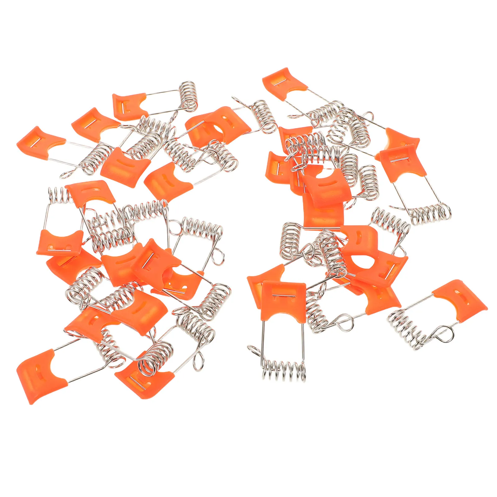 30Pcs Downlight Spring Clips Recessed Light Accessories Mounting Holder Easy Install Secure Clamp for Ceiling Lamp Metal Torsion