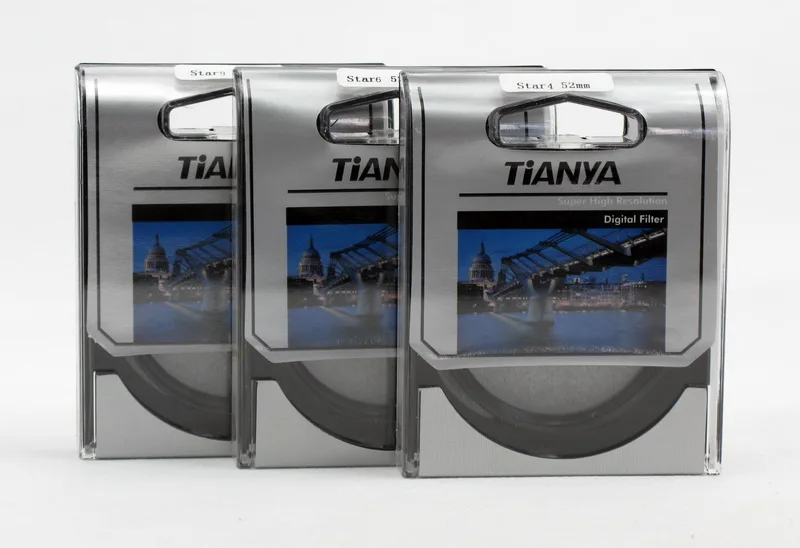 TIANYA 4/6/8PT Rotating star light lens Filter for 40.5 49 52 55 58 62 67 72 77 82 mm 4/6/8 Point canon nikon pentax camera