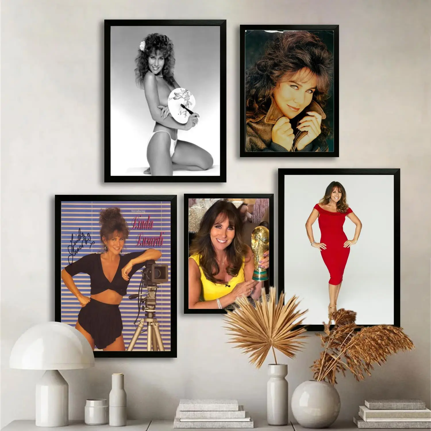 ملصق فني من القماش من ليندا لوسارديس، طباعة صور، ديكور غرفة نوم عائلية حديثة، لوحة زخرفية #1