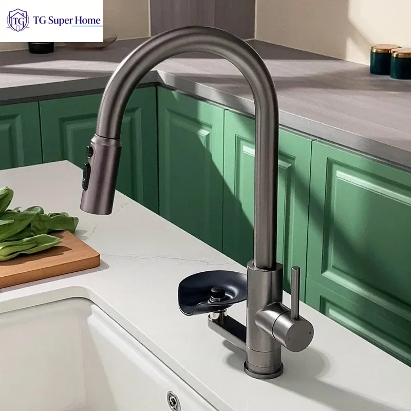 lavello-per-verdure-2-in-1-e-lavabicchieri-con-rubinetto-estraibile-in-acciaio-inox-per-cucina