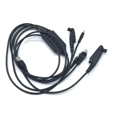 5 in 1 FTDI USB Programming Cable for Motorola GP328 GP338 HT750 HT1250 GP329
