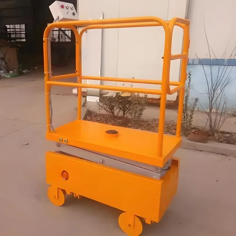 Fully Automatic Greenhouse Picking Cart Self-Propelled Electric Lift Rail Picking Machine